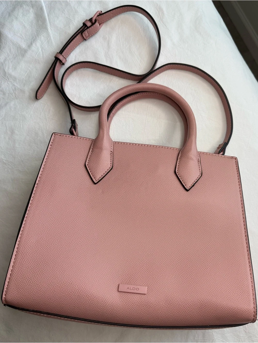 ALDO Pink Crossbody Satchel Bag